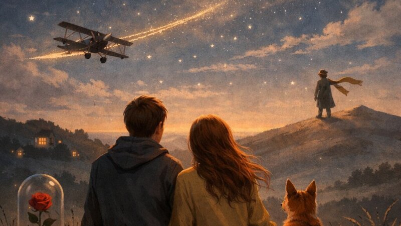 Antuāna de Sent-Ekziperī 'Mazā prinča' skatījums uz attiecību skaistumu