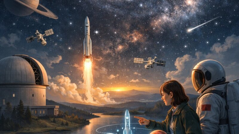 Astronomijas loma cilvēces zināšanās un kosmosa pētniecības nākotne