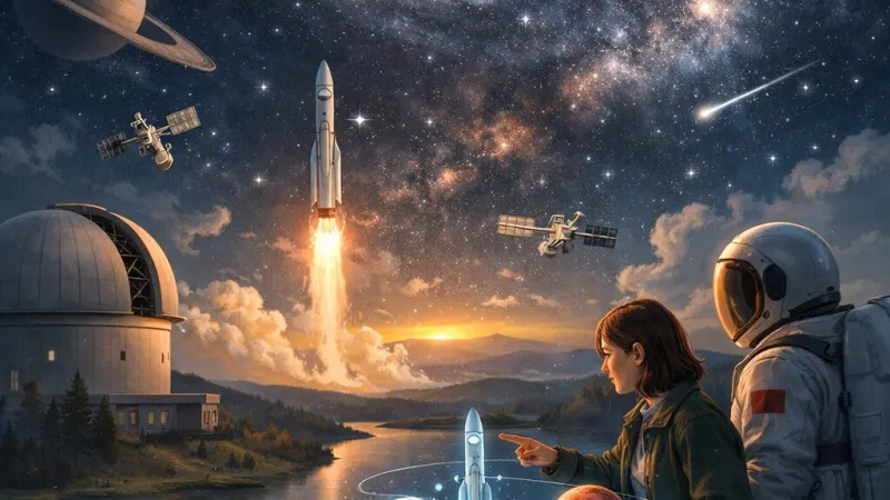 Astronomijas loma cilvēces zināšanās un kosmosa pētniecības nākotne