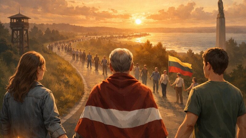 Baltijas ceļš: Vienotības un brīvības simbols Latvijas vēsturē