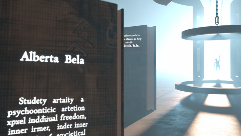 Dziļā psiholoģiskā analīze Alberta Bela romānam “Būris”