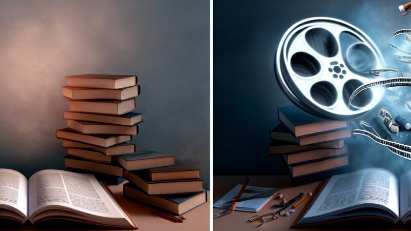 Grāmatu un filmu salīdzinājums: kultūras un iztēles ietekme