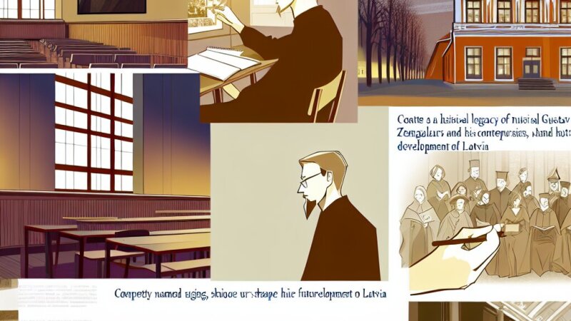 Gustavs Zemgals un laikabiedri: mantojums un vērtības Latvijas nākotnei