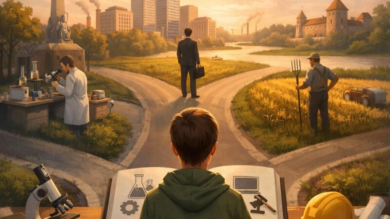 Kā izvēlēties nākotnes profesiju: padomi un pārdomas jauniešiem