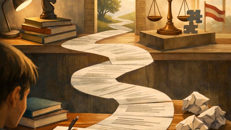 Kā uzrakstīt 19 teikumu eseju: padomi skolēniem domas skaidrībai