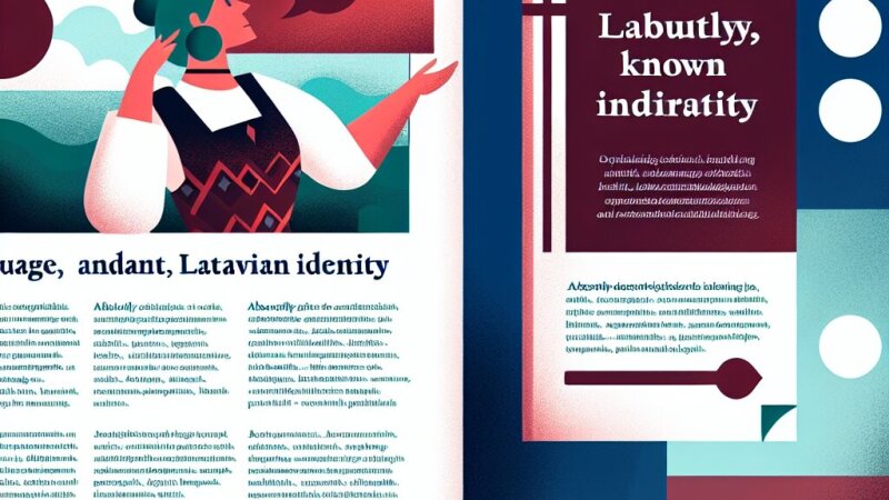 Kas veido latvieša identitāti: valoda, tradīcijas un vēsture