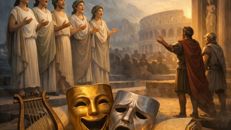 Kora nozīme antīkās dramaturģijas literatūrā