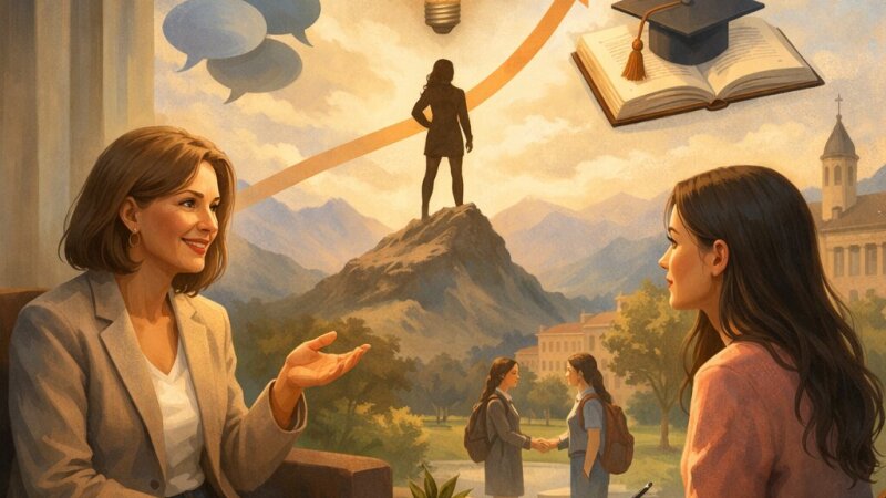 Koučings kā atbalsts un izaugsmes instruments jaunām sievietēm augstskolā