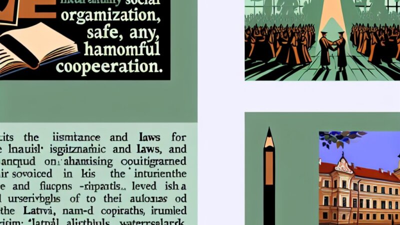 Kāpēc noteikumi un likumi ir svarīgi sabiedrībā