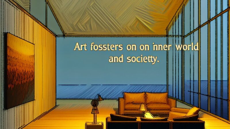 Mākslas ietekme uz cilvēka iekšējo pasauli un sabiedrību