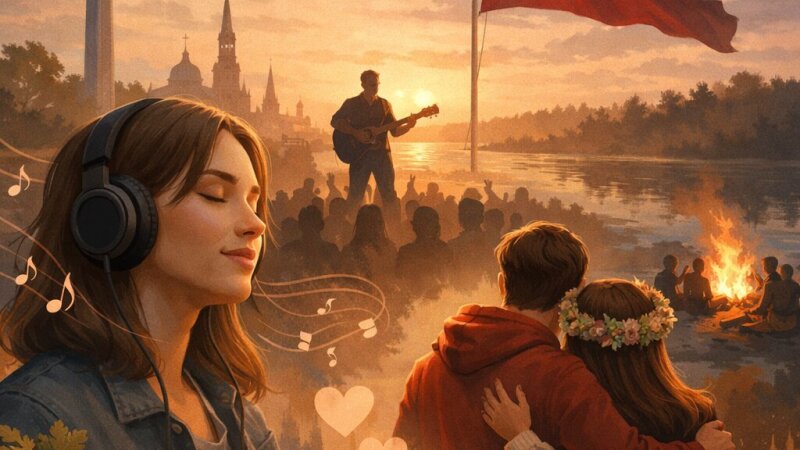 Mūzikas ietekme uz cilvēka emocijām un identitāti Latvijā