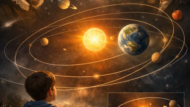 Planētu orbītu eliptiskā forma Saules sistēmā un tās nozīme