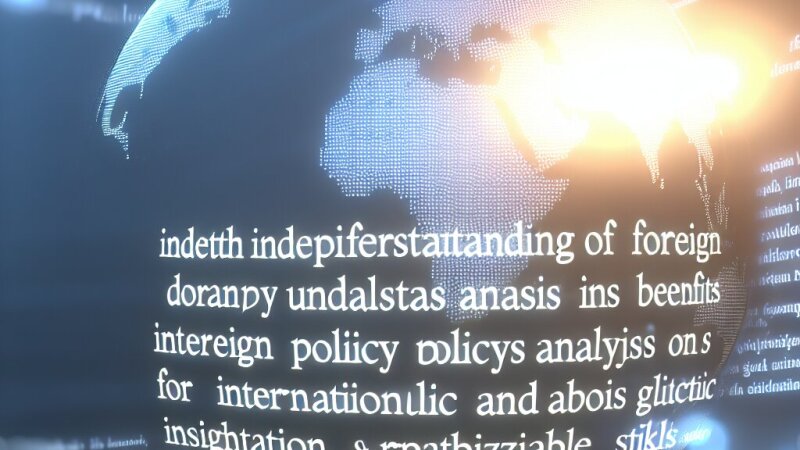 Ārpolitikas analīze: priekšrocības starptautisko attiecību studentiem