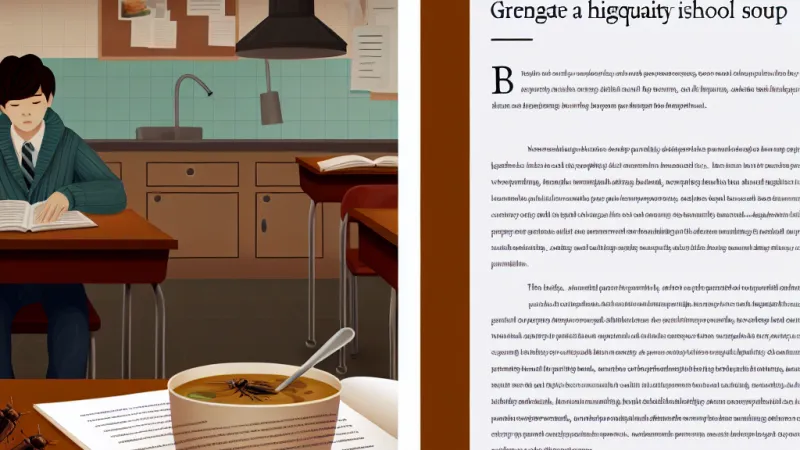 Skolēnu nepatīkama pārsteiguma stāsts: vaboles skolēnu zupā