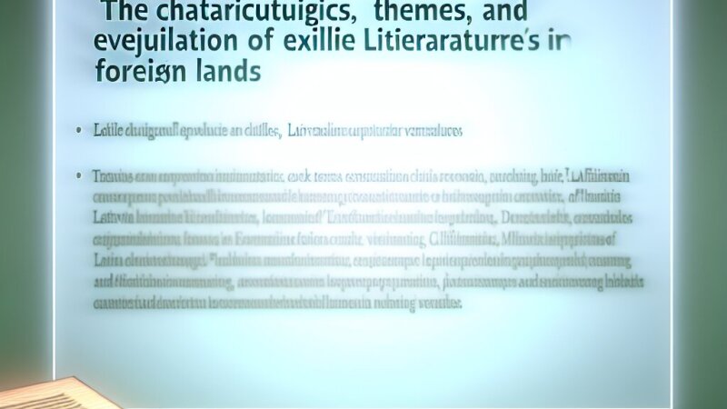 Trimdas literatūra: raksturojums, galvenās tēmas un izvērtējums