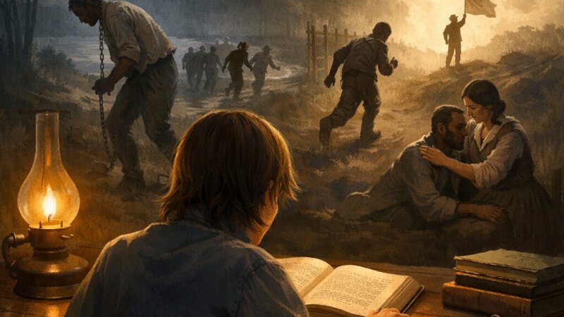 Vergu naratīvi literatūrā: vēstures un brīvības stāsti