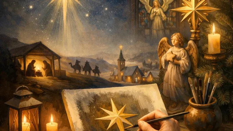 Zvaigznes loma un nozīme Ziemassvētku tradīcijās un mākslā